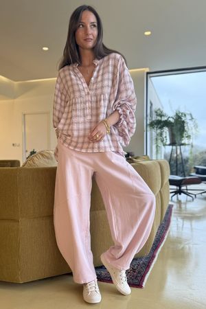 Greta Country Smock Rosewater